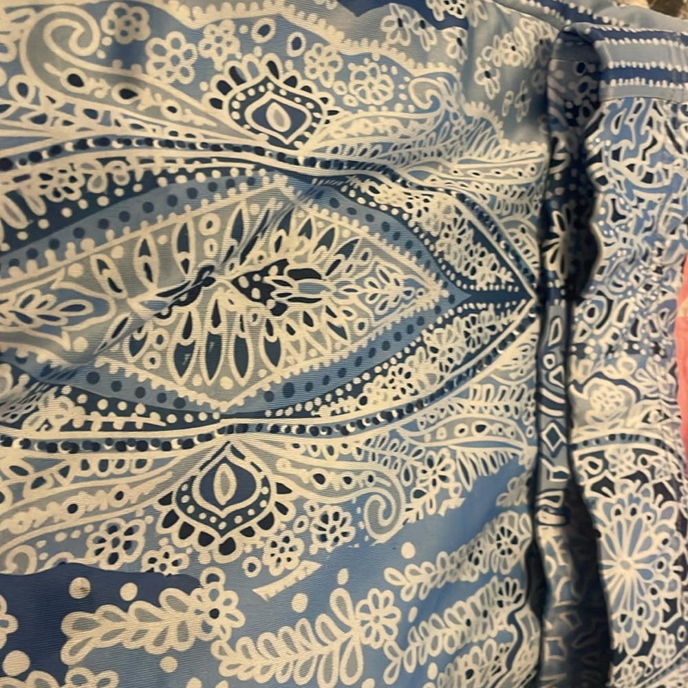 Gretchen Scott Blue Paisley Skort L - Picture 7 of 7